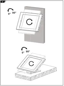 DELTACO ARM-0515 Table Mobile Holder- 05