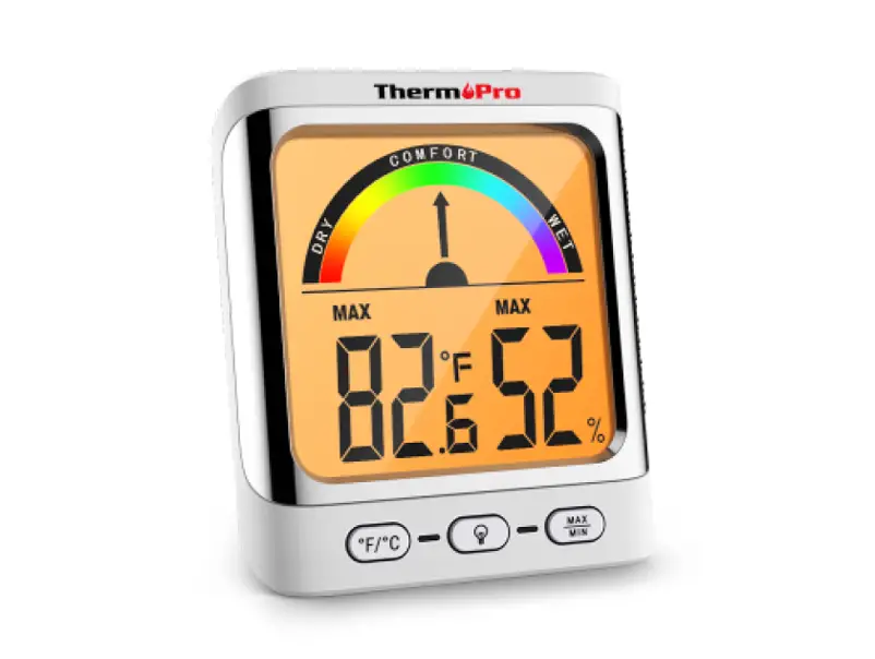 Thermopro Tp-52 Indoor Humidity And Temperature Monitor Instruction Manual