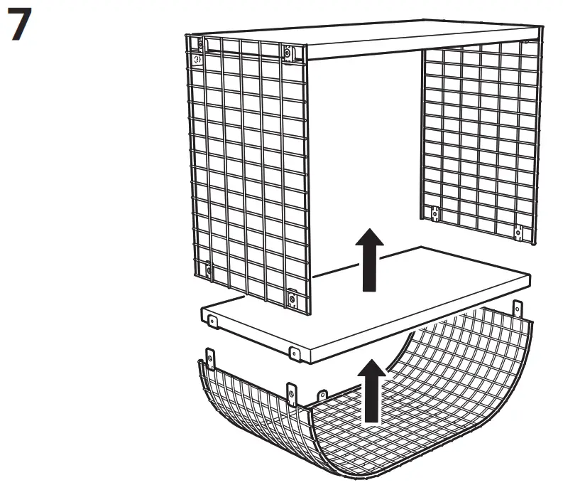 IKEA 80400075 SVENSHULT Wall Shelf with Storage - FIG 10