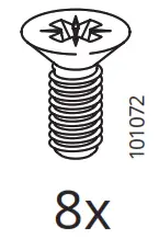 IKEA 80400075 SVENSHULT Wall Shelf with Storage - FIG 3