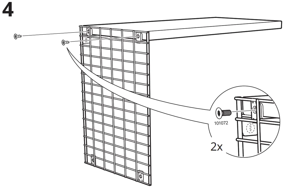 IKEA 80400075 SVENSHULT Wall Shelf with Storage - FIG 7