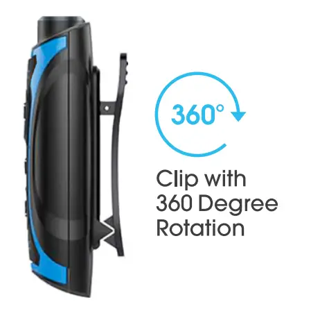 h2o audio MP8 BL SHO Stream Waterproof MP3 Bluetooth Player - 360 clip