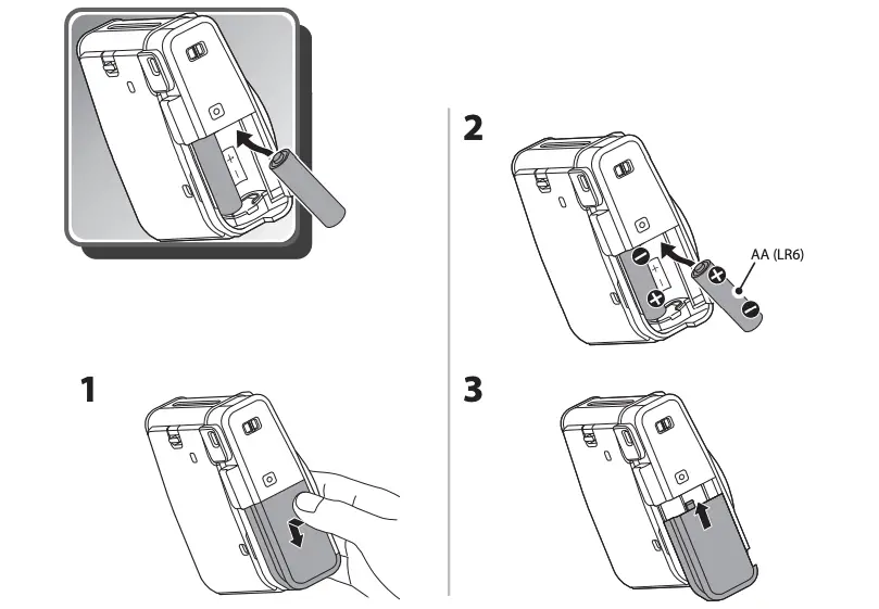 How to insert batteries