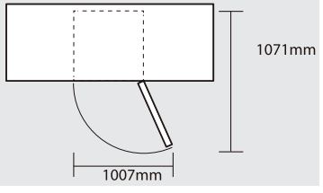 FRIGIDAIRE FFHT1621TS Refrigerator User Manual - Installation clearances