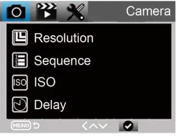 Kogan Hunting Trail Camera 24MP - Camera Menu Settings