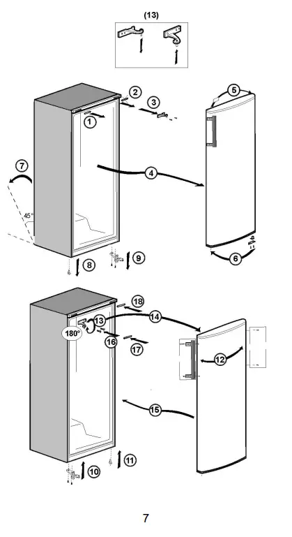 beko RSSA290M33XBN Refrigerator - fig 2