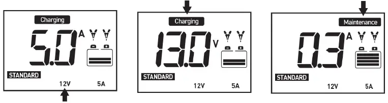 TYPES AC57881 5A Battery Charger and Maintainer Fig005