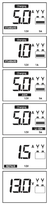 TYPES AC57881 5A Battery Charger and Maintainer Fig10