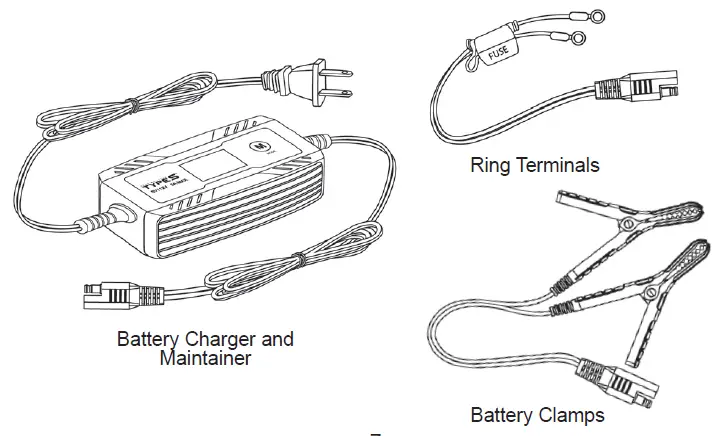 TYPES AC57881 5A Battery Charger and Maintainer Fig2