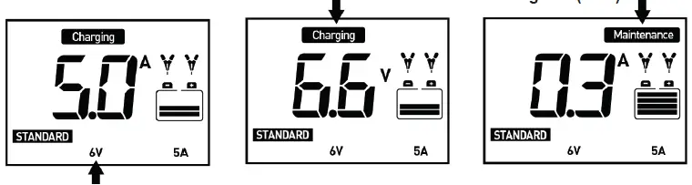 TYPES AC57881 5A Battery Charger and Maintainer Fig6