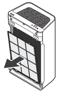 WINIX AZSU350-JWB Air Purifier - INITIAL OPERATION 2