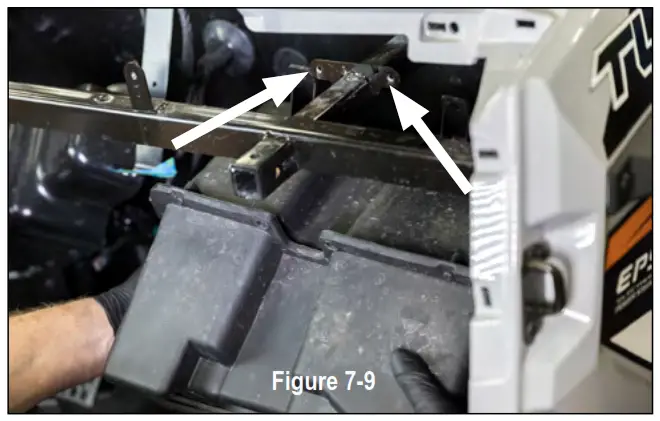 MB QUART 10” Subwoofer 400 Watt- STEP 9 – REMOVE THE GLOVE BOX