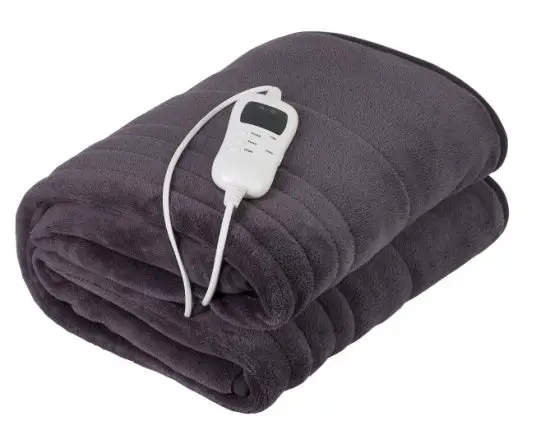 camry CR 7418 Electric Heating Throw-Blanket with Timer - manual