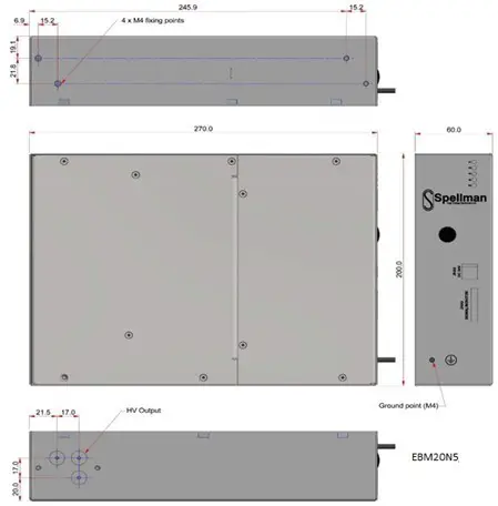Installation of the HV Unit