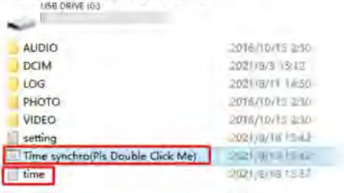 BOBLOV D1 Mini Body Camera - Time synchro