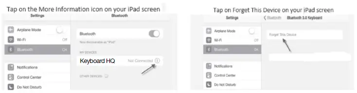 Digital Gadgets 2-in-1 Air HQ Bluetooth Keyboard iPad Stand Apple or Android 1