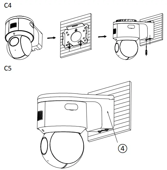 HIKVISION UD20554B Network PTZ Camera - parts c05
