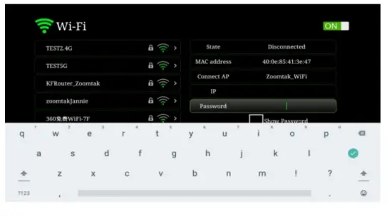Zoomtak S912 UPRO Media Player - Settings3