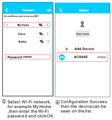 Network configuration