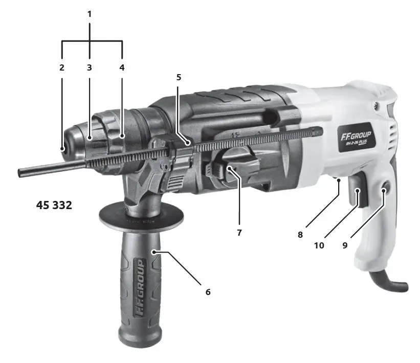 F F -GROUP-RH-2-26-PLUS-Rotary-Hammer-FIG-1