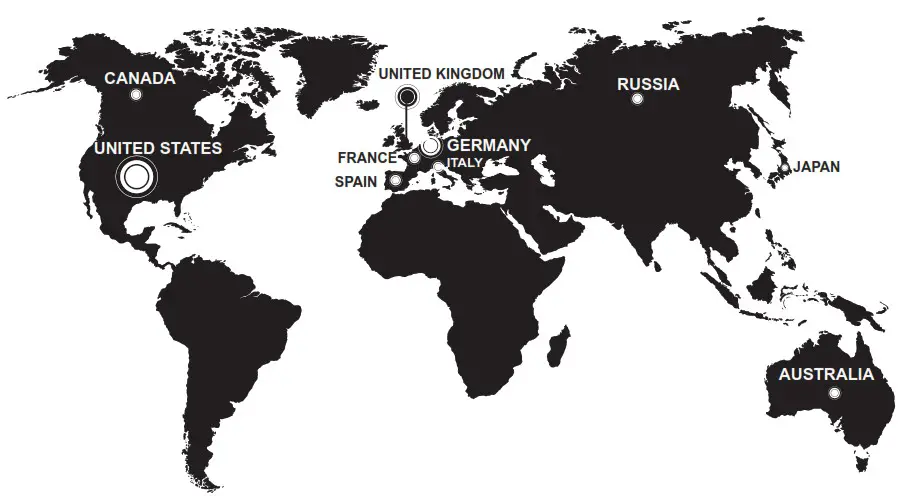 COSTWAY ES10024US Food Chopper - Map