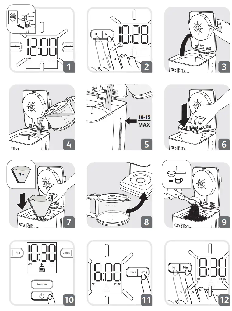 Tefal CM600840 Filter Coffee Machine - fig2