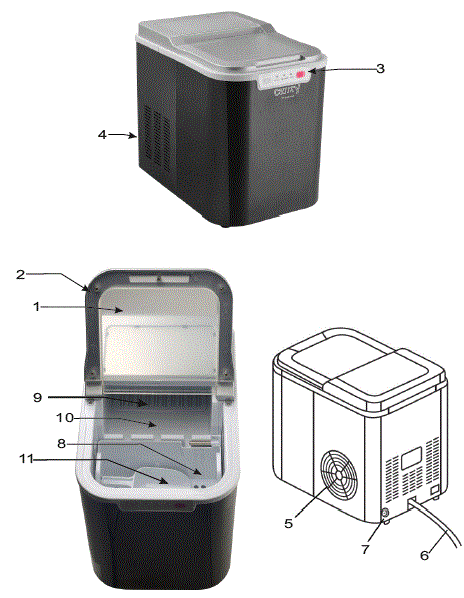 ADLER-CR 8073-Ice-Cube-Maker-1