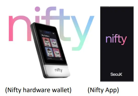 SecuX Nifty Hardware Wallet - Overview