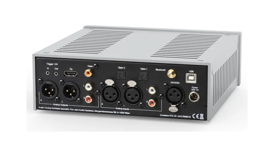 Pro-ject Pre Box Rs2 Digital Preamplifier Instruction Manual