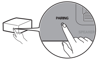 LG SPQ8 S Wireless Rear Speakers Kit - Manual connection
