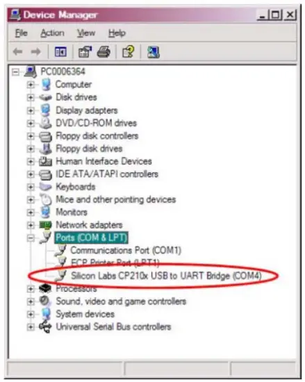 install USB driver