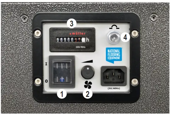 NATIONAL FLOORING EQUIPMENT Ion1K Lonizer Clean Air Companion fig 3