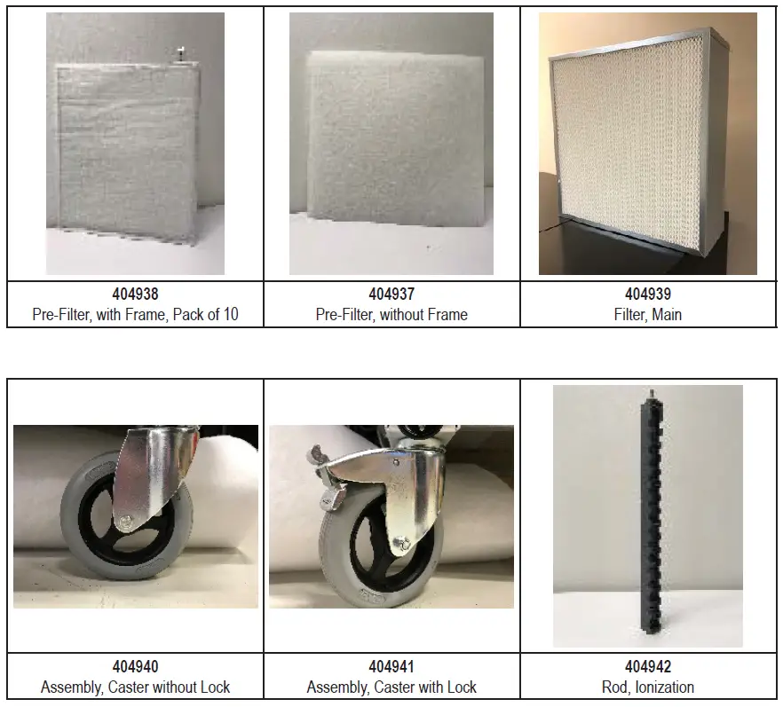 NATIONAL FLOORING EQUIPMENT Ion1K Lonizer Clean Air Companion fig 6
