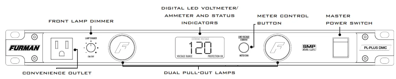 FURMAN PL-PLUS DMC Classic Series Power Conditioner - fig
