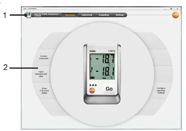 Testo Comfort Software Basic 5 Instruction Manual