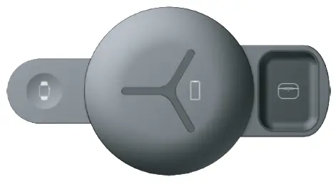 Shenzhen Nine Five Link Technology NT70 3-In-1 Wireless Charging Pad