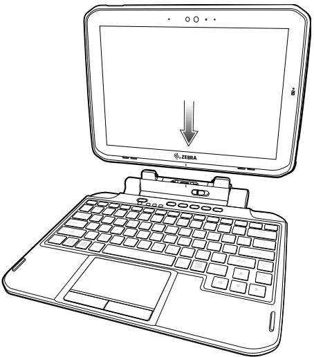 Attaching the Keyboard