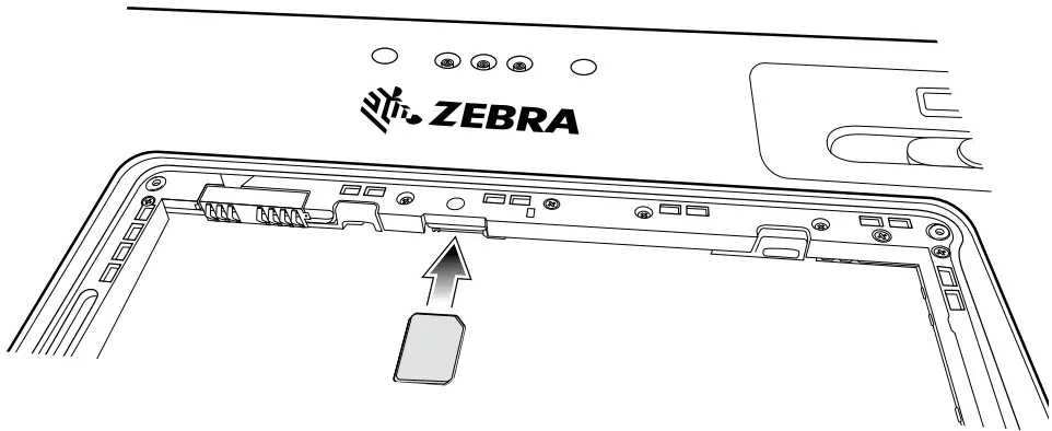 Installing a nano SIM Card