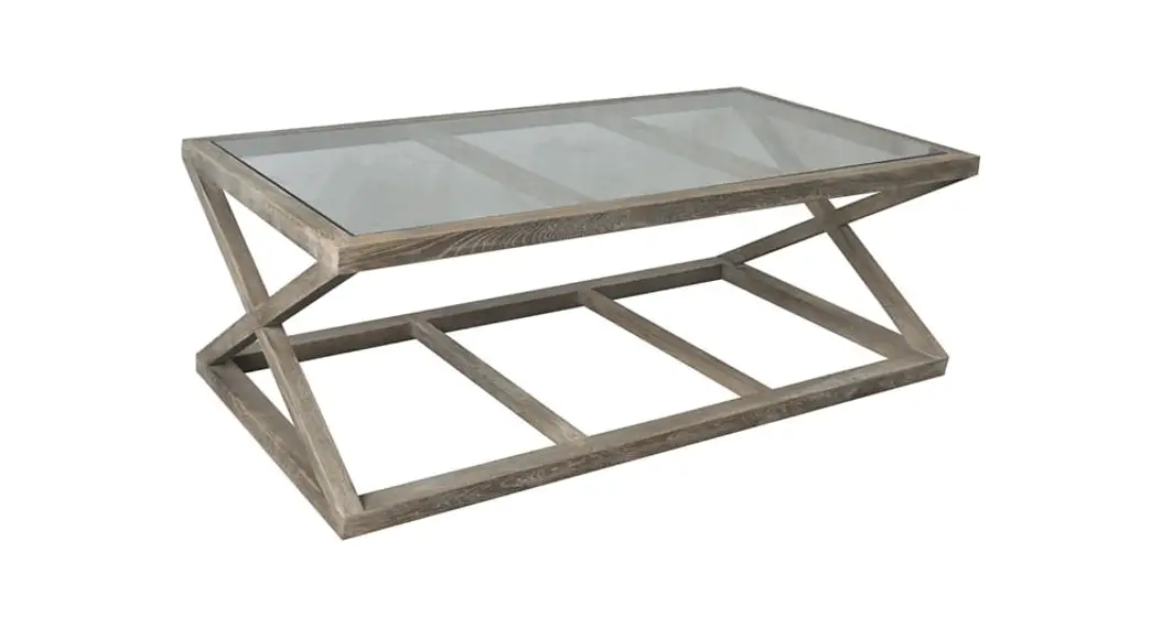 Oak Cross Coffee Table Instruction Manual