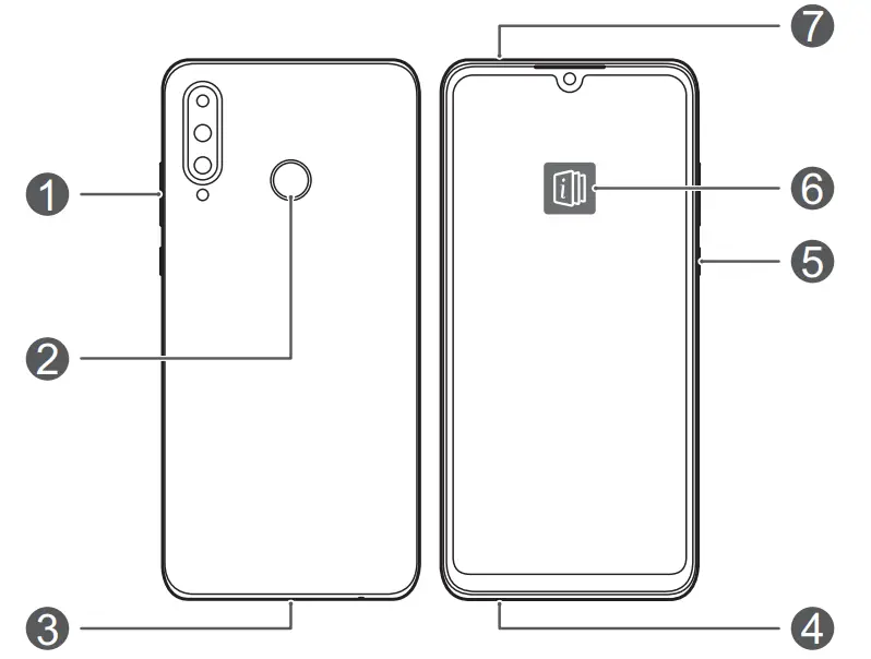 diagramHUAWEI P30 Lite-