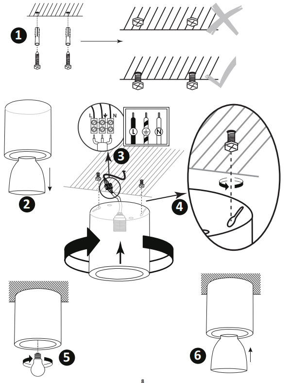 Sanico JUPITER 311719 Plafond Ceiling Lamp - fig 1