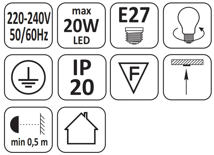 Sanico JUPITER 311719 Plafond Ceiling Lamp - fig 3