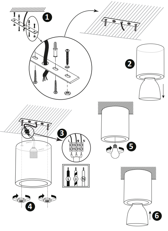 Sanico JUPITER 311719 Plafond Ceiling Lamp - fig