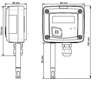sauermann TH 110 Humidity and Temperature Sensor 4