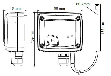 sauermann TH 110 Humidity and Temperature Sensor ll