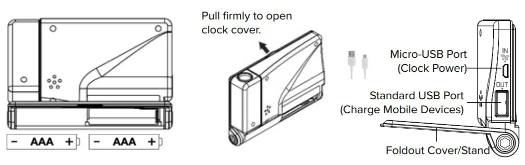 LA-CROSSE-TECHNOLOGY-616A-56647-Travel-Projection-Alarm-Clock-fig-1