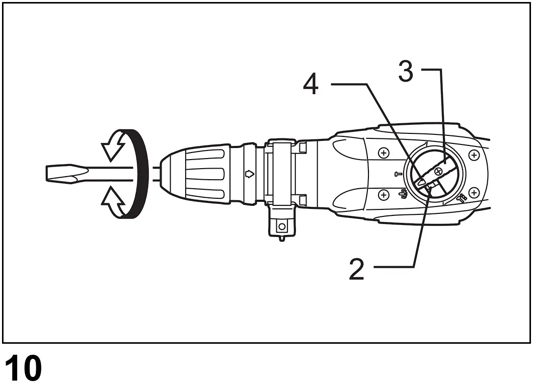 HR4002 1-9/16" Rotary Hammer Assembly illustration
