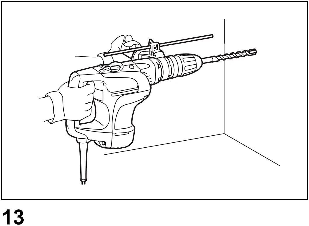 HR4002 1-9/16" Rotary Hammer Operation