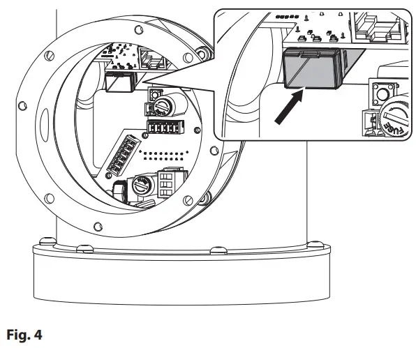 VIDEOTEC NXPTZSFP Adaptor - fig4
