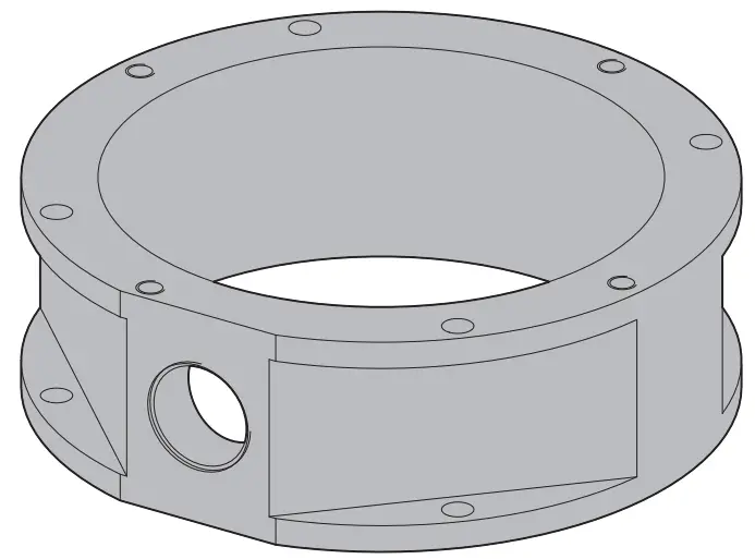 VIDEOTEC NXPTZSFP Adaptor